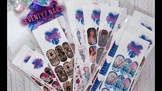 Seventy7 Nail Haul | Nail Decals Unboxing