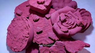 Unsifted Pink Baking Soda Crushing | Satisfying | ASMR Baking Soda |