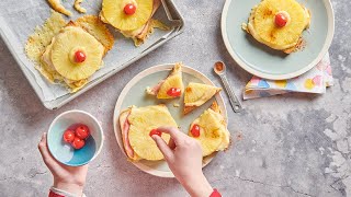 Ricetta: Toast Hawaii con raclette | little FOOBY