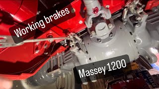 Massey 1200 brakes , Massey 1250 start up 👍🍺