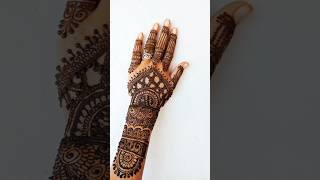 #shorts very easy back hand mehndi design karvachauth mehndi design