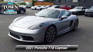 Certified 2021 Porsche 718 Cayman S, Englewood, NJ PC0091