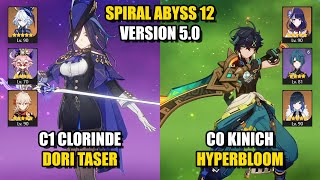 Clorinde Dori Taser & Kinich Hyperbloom | Spiral Abyss 5.0 | Genshin Impact