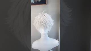 Satoru Gojo cosplay wig #cosplaywig #cosplay #jujutsukaisen #satorugojo