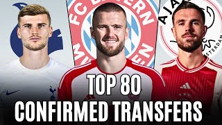 🚨TOP 80 CONFIRMED TRANSFERS WINTER 2024 🔥 ft. Werner, Sancho, Eric Dier, Van de Beek