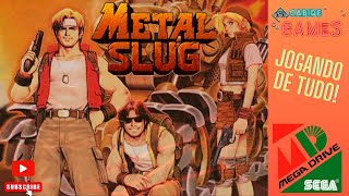 METAL SLUG para MEGA DRIVE...sim é REAL!