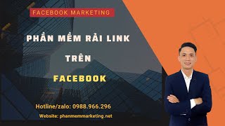 Phần mềm rải link trên facebook - tool spam link trên facebook