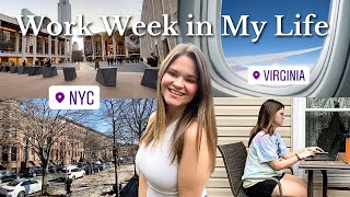 Work Week in My Life in NYC & Virginia | concert, teaching music, visiting family, warmer days