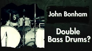 John Bonham RARE double bass