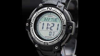 Часы Casio SGW-100-1V.  Обзор.