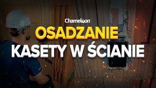 Jak osadzić puszkę podtynkową Chameleon w ścianie? System chowany odkurzacz centralny