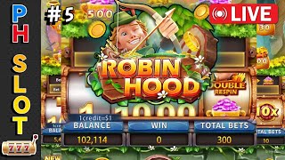 🔴PH SLOT LIVE | BIG WIN 5K TO 100K ROBIN HOOD NO.5 | FC | PRAGMATIC PLAY | PG SOFT