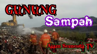 KEBAKARAN !!! GUNUNG SAMPAH SURABAYA || Alam Semesta TV