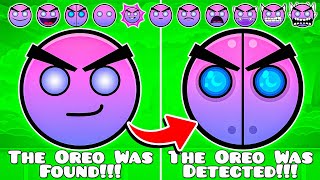 Custom Geometry Dash Faces But Everyone Transform The Oreo Was Found