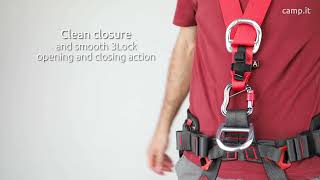 NEXUM - Carabiner designed for suspension harnesses