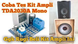 Kit Ampli Mini TDA2030A 18 Watt Mono//Kecil Tapi Mantap Josss