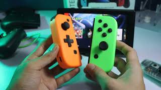 JOY-CON ANTI DRIFT + GLOWING EFFECT!! Omelet Gaming Mini Joy-pad Controller Review