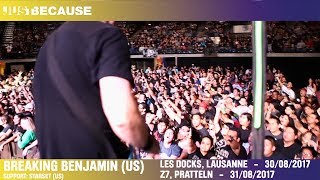 Breaking Benjamin (US) - Z7, Pratteln - 31.08.2017 (Trailer)