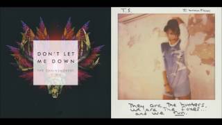 The Chainsmokers ft. Daya - Don't Let Me Down vs. Taylor Swift - I Know Places Mashup Instrumental