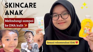 SKIN CARE & SUNSCREEN ANAK PALING RINGAN. SATU SATUNYA YANG BISA MELINDUNGI DNA KULIT - AZARINE KIDS