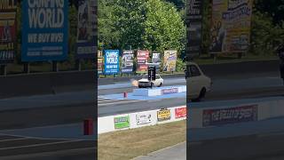 Insane Turbo Flames at the Drag Strip #dragracing #asmr