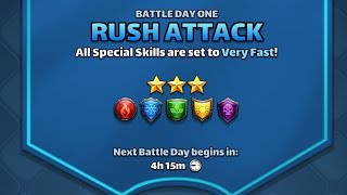 Empires & Puzzles: 3* RT - Rush Attack - All Colors - Day 1