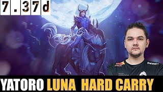 🤯 YATORO [LUNA] HC 7.37D- DOTA 2 HIGHEST MMR MATCH#dota2  #dota2gameplay  #yatorodota2