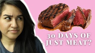 trying to heal myself with meat | Week 1 on Carnivore