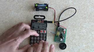 Pocket operator PO28 Robot + mono amplifier