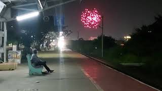 Skyshots welcoming Shatabdi livery #WAP4 at Maraimalai Nagar | Indian Railways |