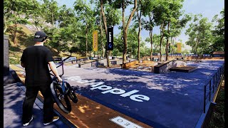 Testing The Latest Experimental Build On a BEAUTIFUL Roartex Map - BMX Streets