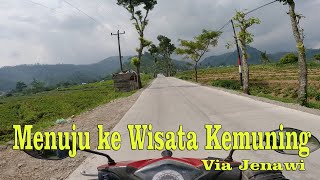 Menuju ke Kemuning via desa wisata Jenawi Karanganyar