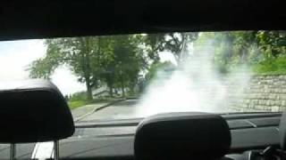 Mercedes C63 AMG - Good Burnout