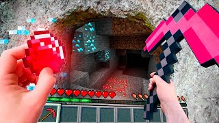 Minecraft ama GERÇEK HAYAT ??