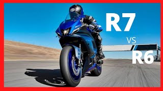 Nueva R7 de yamaha ¿por que corre menos que la R6?