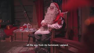 WORK IN LAPLAND - WELCOME WORDS FROM SANTA CLAUS