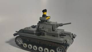 Brickmania Panzer-III Ausf E in dark Gray