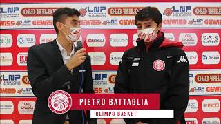 Danilo Tagliano nel post partita di Alba VS Oleggio di Supercoppa Centenario