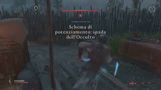 Assassin's Creed Mirage Terre selvagge forzieri attrezzatura schema potenziamento spada del occulto