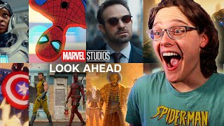 MARVEL STUDIOS LOOK AHEAD Trailer (Daredevil, Spider-Man, Wonder Man, Ironheart) REACTION!!