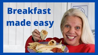 Easy Camp Breakfast-Breakfast Burrito