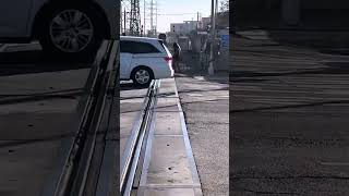 Railfanning LA Metro C Line/Main ST Metrolink Crossing @Saitam3578