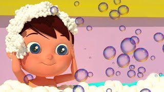 Bath Song Learn to Wash | Nursery Rhymes | Original Song by SmartBabySongs