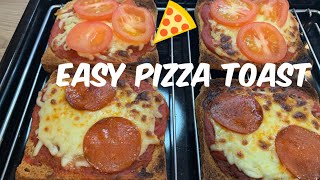 #EASY PIZZA TOAST #PIZZA #TOAST