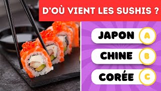 Trouve le pays grâce à son plat typique 🌍🍽️