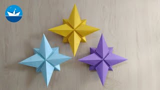 Объёмная Звёзда Из Бумаги/3D Paper Star