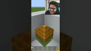 Minecraft HONEY BLOC illusion 😳🤯 !!? #shorts