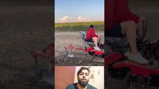 कमाल का छोटा कल्टीवेटर #jugaad #reactionvideo #react #reaction #jugad