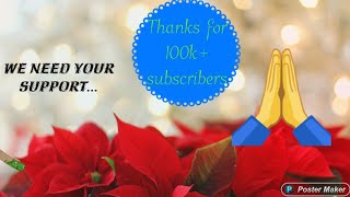 Thank you For 100 K Subscribers | We need your support |  New Channel Launch - Test Your IQ |