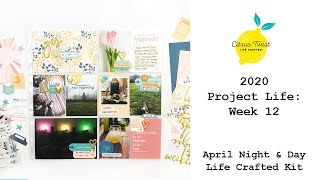 2020 Project Life: Week 12 for Citrus Twist Kits